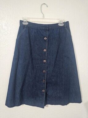 Vintage Denim Skirt
